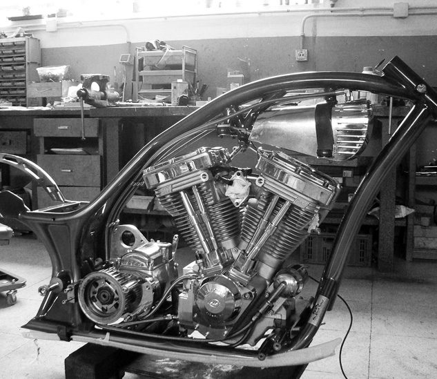 Moto artesanal NSB